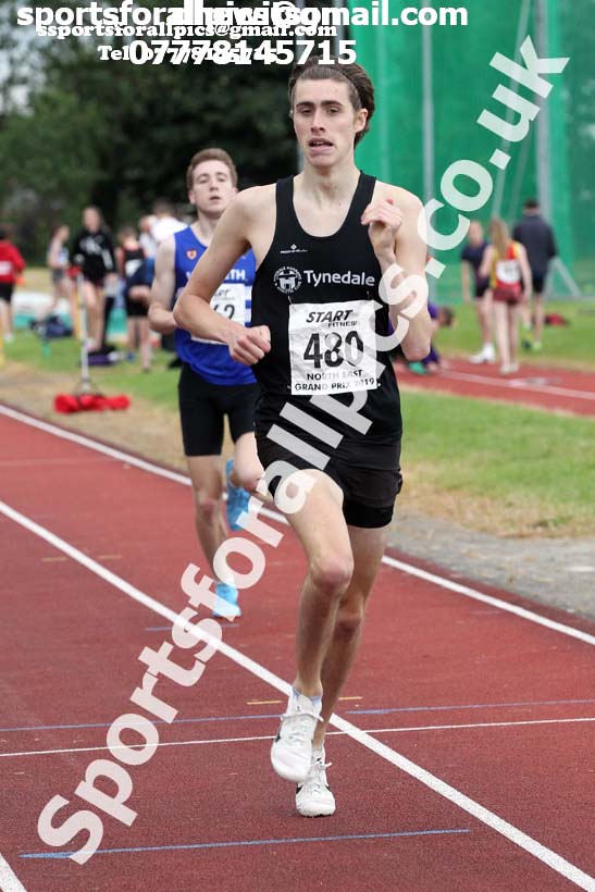 Graded 800 metres, North East Grand Prix, Monkton, Jarrow. Photo: David T. Hewitson/Sports for All Pics